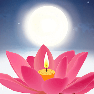 中秋佳节点花灯
